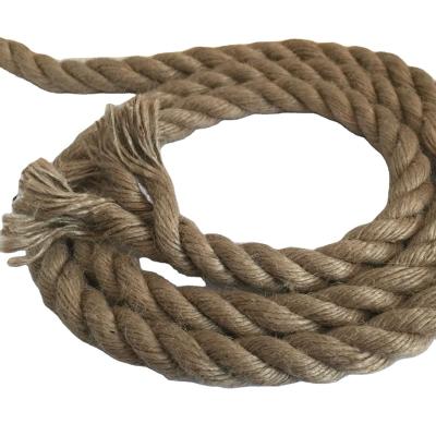 China 100% Natural Peach Field Jute Twist Packing Braided Buliding Rope for sale