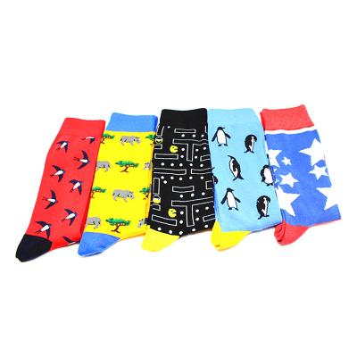 China Wholesale QUICK DRY men women socks cactus pattern flowes factory zoo animal panda crew socks for sale