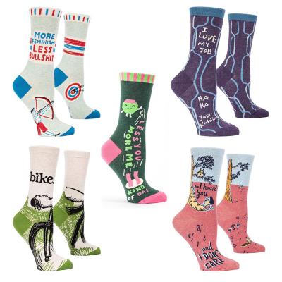 China Wholesale Breathable Cotton Hosiery 100 Cotton Work Socks Custom Calcetines Ring Women Socks for sale