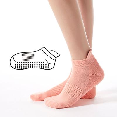 China Wholesale Non-slip Organic Bamboo Custom Women Pilates Yoga Socks Open QUICK DRY Non Slip for sale