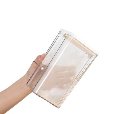 China Freshness Preservation Easy open airtight transparent small PP Plastic food storage container 7 sets fridge organiser for sale