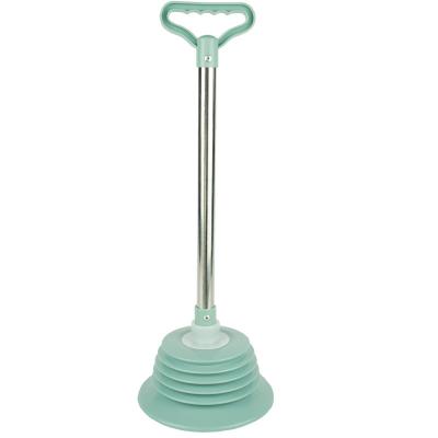 China Sustainable Durable Toilet Cleaning Tools Long Handle Toilet Rubber Toilet Plunger for sale