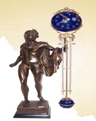 China Antique Style Adam Imitated of America's 17th Antique Brass Pendulum Clock JG5041 for sale