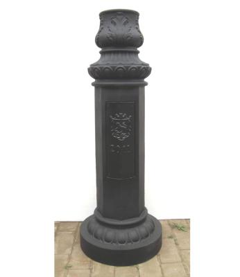 China Garden cast iron and cast aluminum street light base for sale