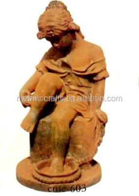 China Europe cast iron figure sculpture for sale