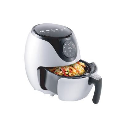 China Hotel Adjustable Temperature And Timer Control 5 Liter Capacity Turbo Hot Air Fryer for sale