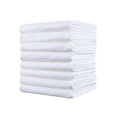 China Eco-friendly Disposable Non-woven Towel Bath Towel Separately Bundled Dry Hair Towel Bulk Business Travel for sale