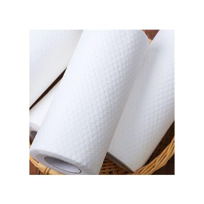 China Non-greasy Household Cleaning Kitchen Paper Disposable Dish Washing Cloth Eco-friendly Dry And Wet Absorbent Lazy Cloth for sale