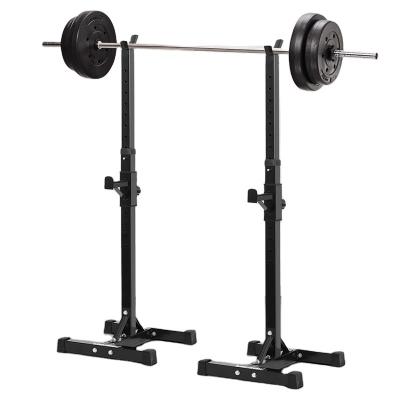 China Legs/Hips Exercise Gym Use Barbell High Quality Steel Adjustable Support Width Waist Squat Rack for sale