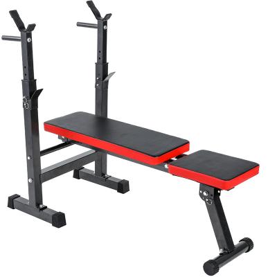 China Weight Gym Customized Abdominal / Chest Muscles Foldable Bench Logo Printing Steel Material Home for sale