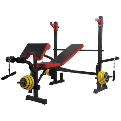 China Abdominal / Chest Muscles Chest Muscles Training Adjustable Barbell Press Bench Multifunctinal Fitness Bench for sale