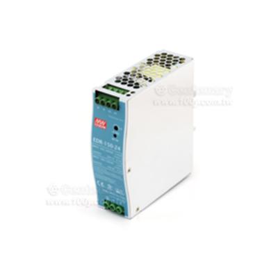 China Medium Well EDR-150-24 AC DC 150W Output 24V To 6.5A 230Vac 24V To 5.2A 115Vac DIN Rail Industrial Power Supply In Metal Case EDR-150-24 for sale