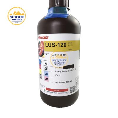 China Vivid Color Bottle 1000ml Original Mimaki LUS-120 UV Ink For UJF3042MKII UV Printer for sale