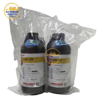 China Original Bright Color UV Curable LUS-120 Ink For Mimaki JFX200 JFX500 UJV55 UJV500 Printer 1000ml UV Ink Bottle for sale