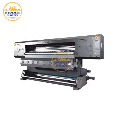 China Printing Shops 1.8m Summit Sublimation Printer Same As DTG Printing Machine With 8pcs 3200/DX8 Head For T-shirt Print for sale