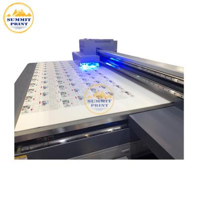 China Print Shops Summit Printer Print Wood Plexiglass Metal Glass UV Flatbed Mirror 2513 UV Printer for sale