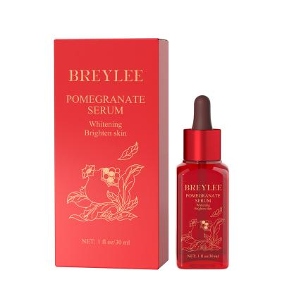 China Lightening BREYLEE hot selling red pomegranate face rejuvenate serum skin care for beauty for sale