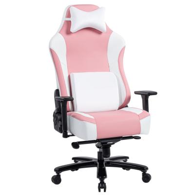 China Adjustable (Height) Racing Big And Tall Style Gaming Chair For Girls Home Game for sale