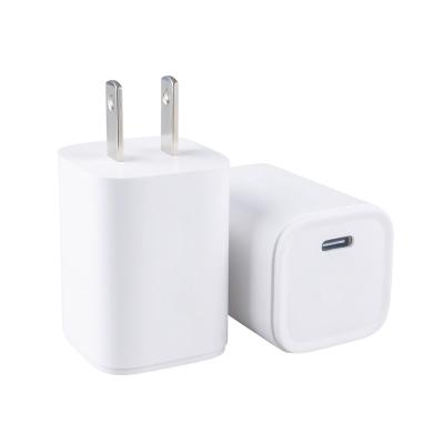 China Hot Sale Factory Mobile Phone Safe Fast Fast 30w Chargers Mini PD Type C Wall US EU Plug For Mobile Phone Charger for sale