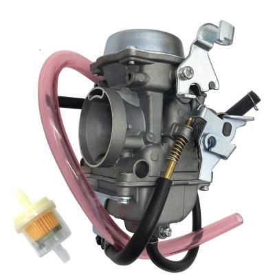 China Zinc Alloy Motorcycle Modified Carburetor For Kawasaki KLF300 1986 - 1995 1996 - 2005 Bayou ATV Carb for sale