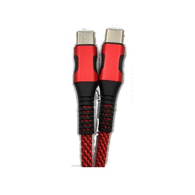 China Hot Selling Mobile Phone C--c 60w Multifunctional In-mold Braided Wire Usb Data Charger Cable For Mobile Phone for sale