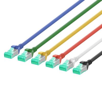 China 10Gbps 600MHz Ethernet Cat7 Patch Cable Snagless S/FTP LSZH RJ45 Cat 7 Network Patch Cord Shielded LSOH AWG26/7 Stranded Copper LW-CA7S-XXX/XX for sale