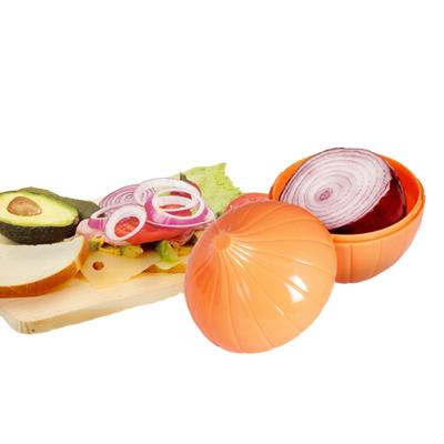 China Different Sizes Viable Vegetable Onion Shapes Plastic Food Container Storage Box for sale