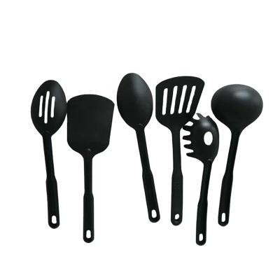 China Sustainable Chinese Products Black Plastic Kitchen Tool Suits Instruments Cooking Items Set for sale