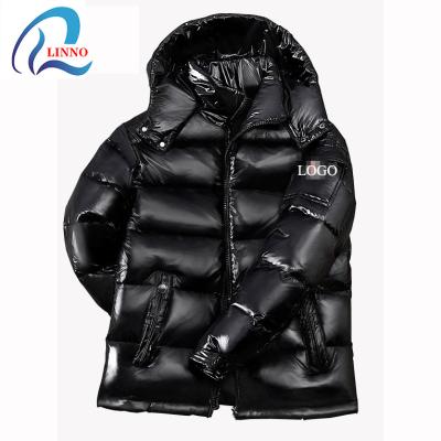 China Amazon hot-selling Anti-wrinkle thicken down jacket man winter red stripper down jacket for men for sale