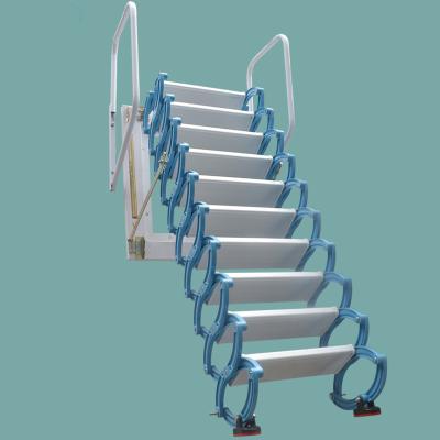 China New Design Indoor Attic Folding Ladders Electric Hydraulic Lift Ladder for sale