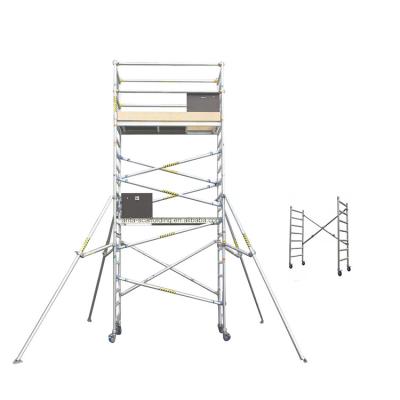 China Standards Mobile 4m Modern Australian China Portable Mini Aluminum Movable Folding Scaffold Platform for sale