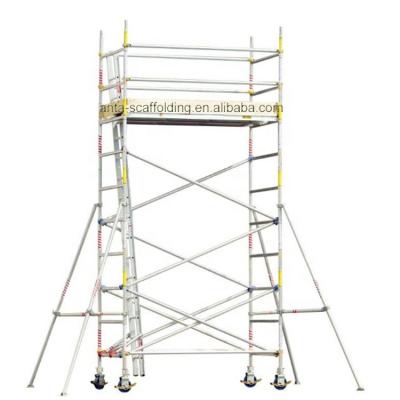 China Australian Standards / EN1004 Modern Mobile Aluminum Scaffolding Tower for sale