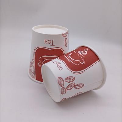 China Recyclable Wholesale Disposable Paper Cup Printing Customized Design for sale