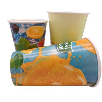 China Wholesale High Quality Disposable 12oz 16oz Drink Cold Paper Cup for sale