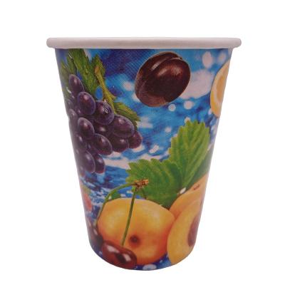 China Free Samples Disposable Lower Prices Factory Anhui Anqing Cold Drink Paper Cup for sale