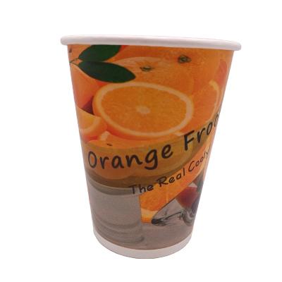 China Disposable Custom Cold Juice Paper Box Drink Paper Cup for sale