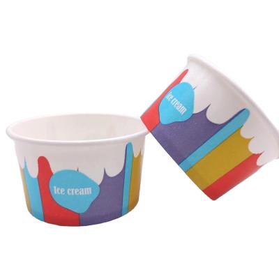 China Hot Selling 3oz Disposable Bowl Paper Ice Cream Cup In Iraq for sale