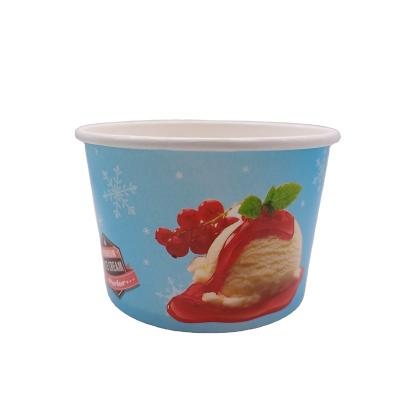 China Anqing disposable laike custom logo ice cream paper bowl cup for sale