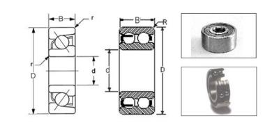 China Ball Bearing OPEN ZZ 2RS N NR ZN RZN , 6308 For Gearbox  Manual Transmission for sale