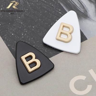 China Factory direct sale viable plating shape zinc alloy leg metal rectangle sewing buttons with rhinestone for clothing for sale