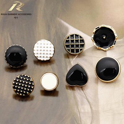 China Nickel Free Metal Decorative Zinc Alloy Leg Quality Waist Sewing Shirt Buttons For Clothing for sale