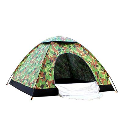 China Diagonal Bracing Type Single Tier Camouflage Double Door Must Establish Outdoor Camping Tent Spring Outlet for sale