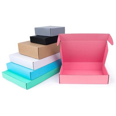 China Recyclable Remarkable Quality Paper Craft Paper Foldable Straight Envelope Box Shape Packaging Stand Up Kraft Paper Box for sale