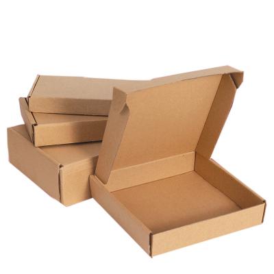 China Custom Logo Kraft Paper Brown Printed Cardboard Boxes Recyclable Corrugated Paper Plane Packaging Box For Gift Cosmetic Products for sale