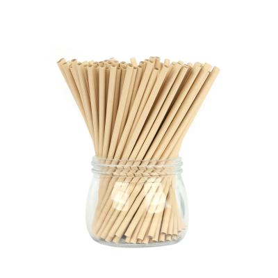 China Wholesale Biodegradable Disposable Biodegradable Kraft Paper Milk Drinking Tea Dining Straws for sale