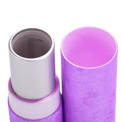 China Lift Up Wholesale Biodegradable Cardboard Container Kraft Paper Tube For Air Freshener Sunscreen Lip Balm Stick Packaging for sale