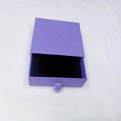 China Customized Competitive Printing Recyclable Jewelry Packaging Box Jewelry Necklace Packaging Drawer Single Cardboard for sale