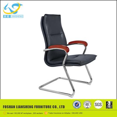 China Plating Lift Chair Word Bow Legs Arms Office Meeting Chair Latest Designs for sale