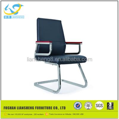 China Adjustable Black Leather Lift Chair Fashion Style Office Chair for sale