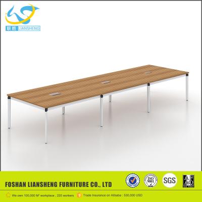 China Fine workmanship office furniture new design 6 seater wood conference table for sale